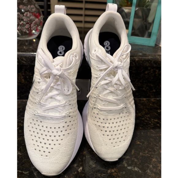 Nike React Infinity Run Flyknit 2 White Gray Running Shoes Men’s Size 9. - Picture 1 of 9